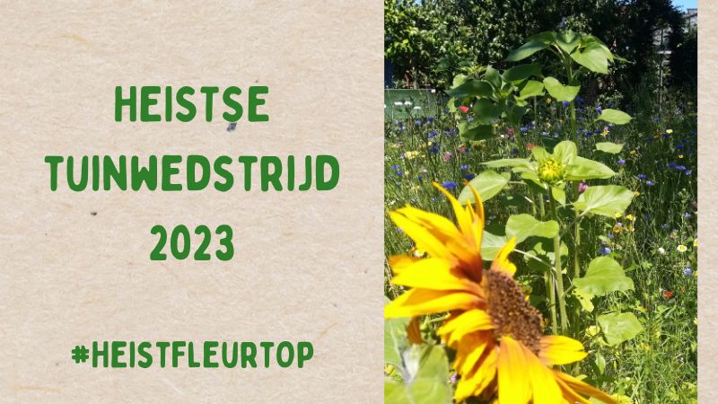 Prijsuitreiking Heistse tuinwedstrijd 2023